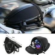 Farfi Waterproof Motorcycle Bike Rear Trunk Back Seat Carry Luggage Tail Bag Saddlebag
